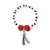 Pulseira de Malandra Navalha Com Pingente