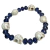 Pulseira de Caveira de Cristal