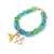 Pulseira de Iemanja e Oxóssi