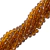 Fio de Cristal Marrom Transparente 6MM/8MM/10MM Em Vidro