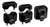 (9840) SOPORTE MANUBRIO UNIVERSAL 22mm / 28.6mm NEGRO (SPEKTOR) - comprar online