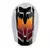 Imagen de 19210-CASCO FOX V1 FLORA WHT/BLK