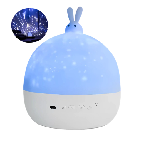 Luminária Projetora Coelhinho - 6 Tipos de Projeções - comprar online