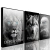 Kit 3 Quadros Decorativos Disciplina Execução Foco Com Moldura - comprar online