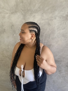 8 tranças goddess
