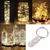 Pack x12 Microled 30 Led 3m Calida Alambre Plata+ Pilas Cr2032 en internet