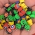 Pingente Super Heróis Marvel 10 unidades Emborrachado com argola Artesanato