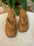 SANDÁLIA FLATFORM SIERRA CAMEL