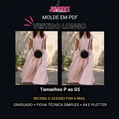 Modelagem Vestido Longo