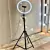 Iluminador Ring Light 26 Cm Usb Led Anel De Luz C Tripé 2mts. na internet