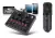 Microfone condensador profissional bm 800, cartão de som para microfone phantom power bm800, para jogar em pc, karaoke, gravação na internet