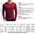 Jdimitty 1pc moda venda quente clássico manga longa camiseta para homens de fit - 2KngStore