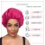 Touca De Cetim Anti-frizz Com Elástico Reutilizável Cores na internet