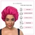 Touca De Cetim Anti-frizz Com Elástico Reutilizável Cores