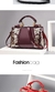 Imagem do BOLSA FEMININA COURO DESIGN DE LUXO ATMOSFÉRICA/ COD.B22