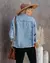 Imagem do JAQUETA JEANS CASUAL DENIM VINTAGE STREETWEAR MANGA LONGA/ COD.VJ17