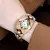Relógio Feminino Luxo 2025 Pulseira com Diamantes Incrustados — Moda Elegante, Resistente à Água/ Cód. R0049 - comprar online