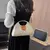 BOLSA DE OMBRO DE PALHA CESTA BOHO COM ALÇA SUPERIOR TECIDA À MÃO/ COD.B136 na internet