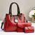 CONJUNTO DE BOLSA DE OMBRO PORTÁTIL TIRACOLO ALTA QUALIDADE 3 PEÇAS/ COD.B130
