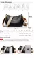 Imagem do BOLSA DE OMBRO DE COURO GENUÍNO CROSSBODY LUXO/ COD.B32