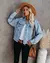 JAQUETA JEANS CASUAL DENIM VINTAGE STREETWEAR MANGA LONGA/ COD.VJ17 - comprar online