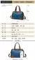 BOLSA DE OMBRO CASUAL SQUARE EM COURO PU/ COD.B140 - ESSENZA D'LUXXE Moda & Acessórios 
