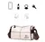 BOLSA MESSENGER BAG CROSSBODY ALTA QUALIDADE DE COURO GENUÍNO/ COD.B20