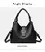 BOLSA DE OMBRO CROSSBODY EM COURO MICROFIBRA MACIO/ COD.B144 - comprar online