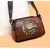 BOLSA DE OMBRO DE COURO ELEFANTE BORDADA/ COD.B05 - comprar online