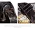 Imagem do BOLSA DE OMBRO DE COURO ELEFANTE BORDADA/ COD.B05