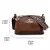 BOLSA DE OMBRO DE COURO MACIO CROSSBODY MENSAGEIRO LUXO/ COD.B33 - loja online
