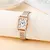 Relógio Feminino Elegance Retangular – Pulseira em Aço e Design Sofisticado/ Cód. R0059 - comprar online