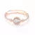 Pulseira de Luxo com Grande Zircão Redondo – Ajustável, Dourada e Brilhante/ COD. JP0002 - ESSENZA D'LUXXE Moda & Acessórios 