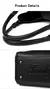 BOLSA DE OMBRO CROSSBODY EM COURO MICROFIBRA MACIO/ COD.B144 - ESSENZA D'LUXXE Moda & Acessórios 
