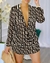 BLUSA SEXY MANGA LONGA DECOTE EM V BOTÃO SUPERIOR/ COD.VB01 - loja online