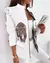 CASACO URBANO ESTAMPADO TOP ELEGANTE CASUAL MANGA LONGA/ COD.VCA13 - comprar online