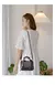BOLSA QUADRADA SILT LETRAS IMPRESSAS CROSSBODY SHOLDER COM PINGENTE/ COD.B145 - loja online
