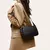 BOLSA MONOCROMÁTICA EM COURO DE VACA GENUÍNO DESIGN DE LUXO 3 CAMADAS/ COD.B19 - loja online