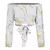 VB36 - BLUSA SEXY ELEGANTE ESTAMPADA TOP COM ARCO MANGA LONGA - loja online