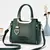 BOLSA ELEGANTE PINGENTE CORAÇÃO ABA TRANÇADA YNMY/ COD.B141 - comprar online