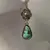 Brincos Vintage de Pedras Esculpidas à Mão em Metal com Turquesa/ Cod. JBR0004 - comprar online