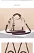 BOLSA QUADRADA SILT LETRAS IMPRESSAS CROSSBODY SHOLDER COM PINGENTE/ COD.B145 - loja online