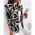 CASACO URBANO ESTAMPADO TOP ELEGANTE CASUAL MANGA LONGA/ COD.VCA13 - loja online