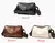 BOLSA DE OMBRO DE COURO GENUÍNO TIRACOLO ELEGANTE/ COD. B02 - comprar online