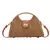 BOLSA DE OMBRO DE PALHA CESTA BOHO COM ALÇA SUPERIOR TECIDA À MÃO/ COD.B136 - comprar online