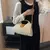 BOLSA DE OMBRO DE PALHA CESTA BOHO COM ALÇA SUPERIOR TECIDA À MÃO/ COD.B136 - comprar online