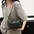 BOLSA DE OMBRO DE COURO MACIO CROSSBODY MENSAGEIRO LUXO/ COD.B33 - loja online
