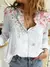 VB27 - BLUSA ELEGANTE SOLTA CASUAL ESTAMPADA - comprar online