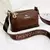 BOLSA DE OMBRO DE COURO MACIO CROSSBODY MENSAGEIRO LUXO/ COD.B33