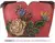 BOLSA DE COURO GENUÍNO FLORAIS VINTAGE ARTESANAL EM COURO DE VACA/ COD.B31 - ESSENZA D'LUXXE Moda & Acessórios 